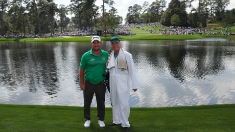 Ryan Fox and his father Grant Fox, former All Blacks World Cup winner