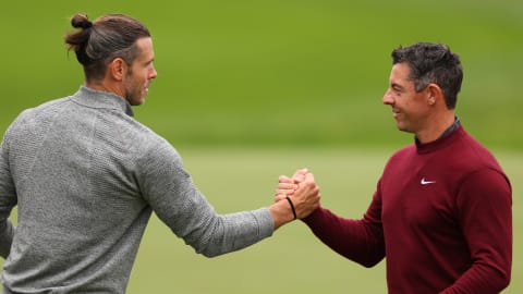 Rory McIlroy and Gareth Bale