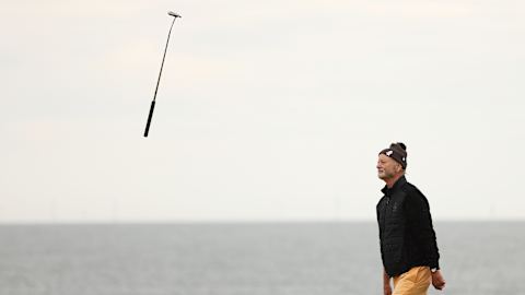 Ghostbusters actor Bill Murray seemed to have an issue with his putter