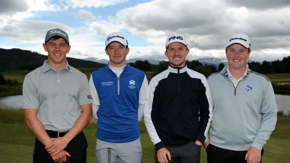 Robert MacIntyre, Ewen Ferguson, Grant Forrest, Connor Syme