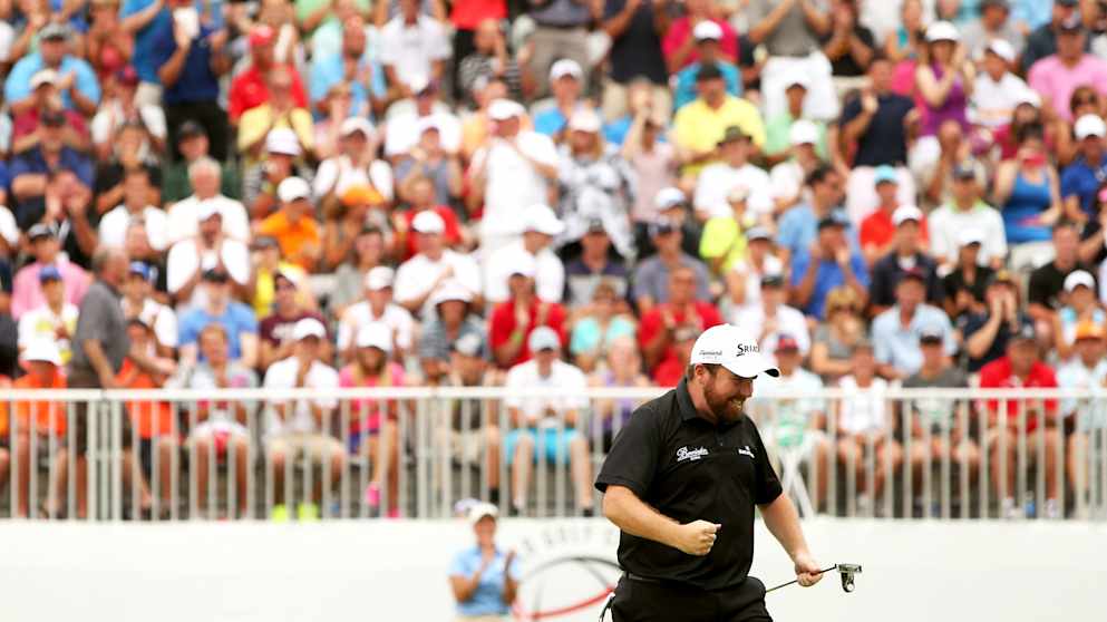 Shane Lowry his final hole birdie
