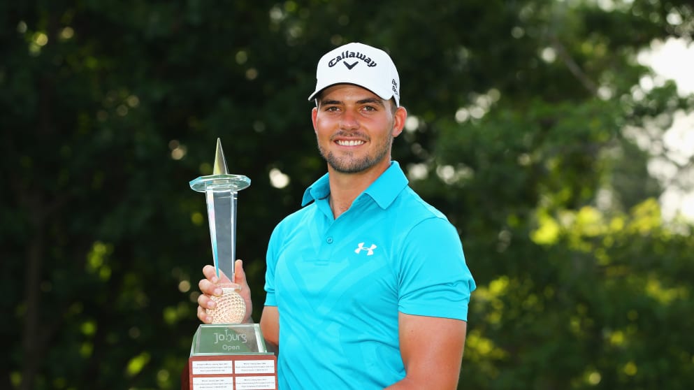 Haydn Porteous - Joburg Open winner