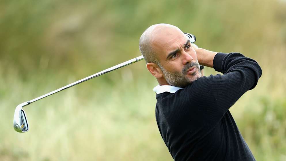 Pep Guardiola - will be appearing in the Pro-Am at the 2018 BMW PGA Championship