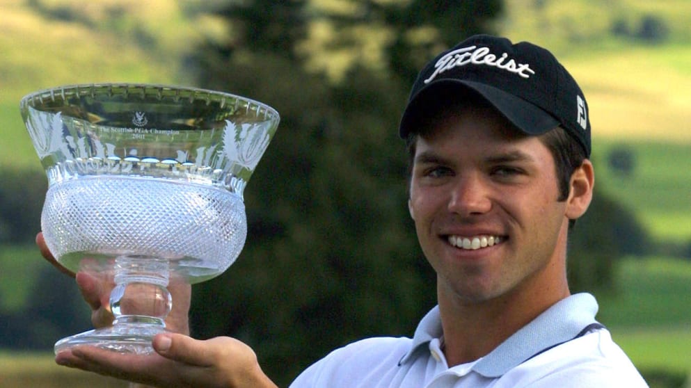 2001 Scottish PGA Championship Paul Casey