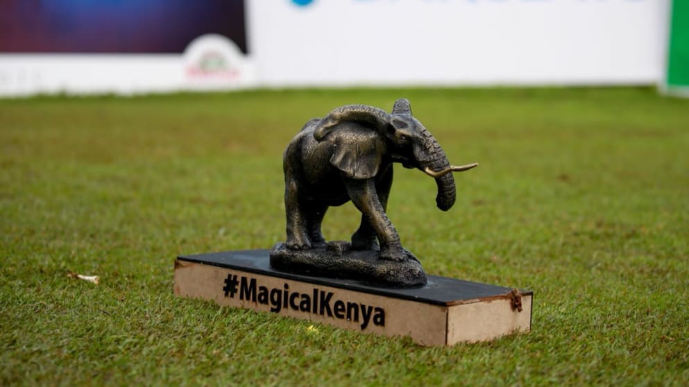 Tee markers at the 2018 Barclays Kenya Open (IMG Kenya)
