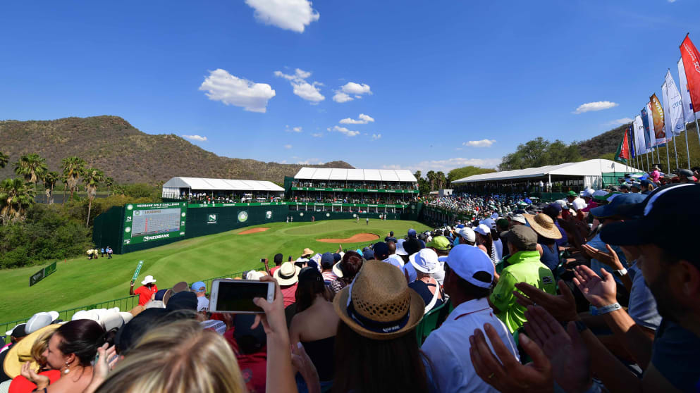 The 18th hole at Gary Player Country Club 