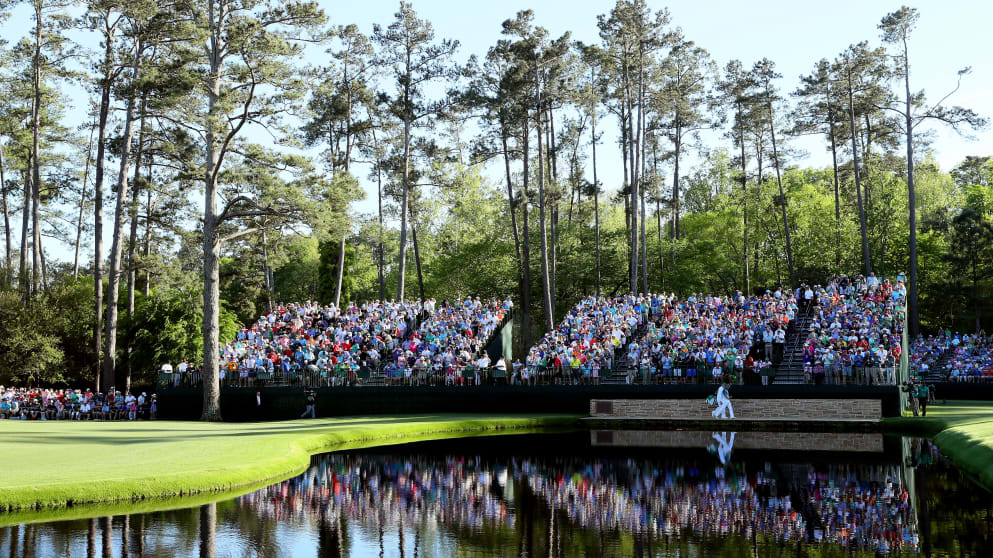 Augusta National's 15th hole