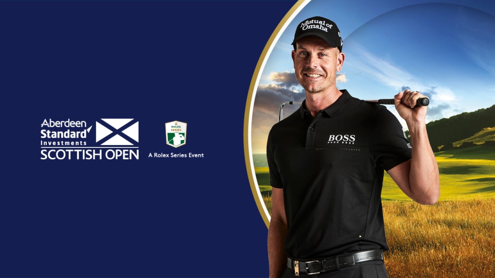 Henrik Stenson returns to the Aberdeen Standard Investments Scottish Open