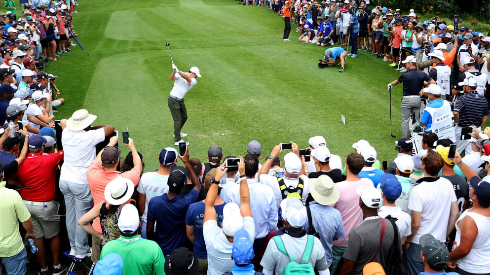 Rory McIlroy at the BMW SA Open