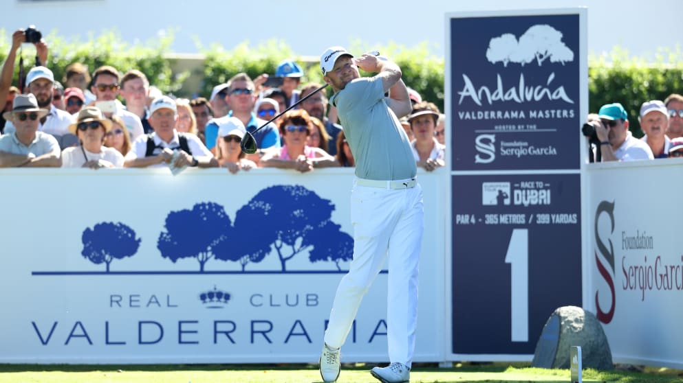Jamie Donaldson at Valderrama
