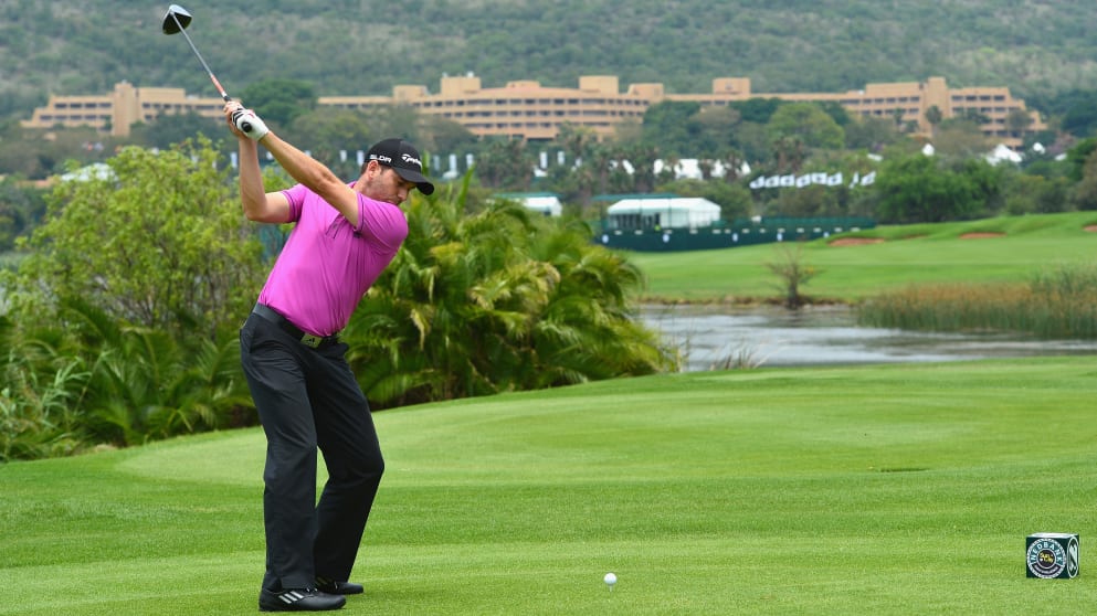 Sergio Garcia at the Nedbank Golf Challenge