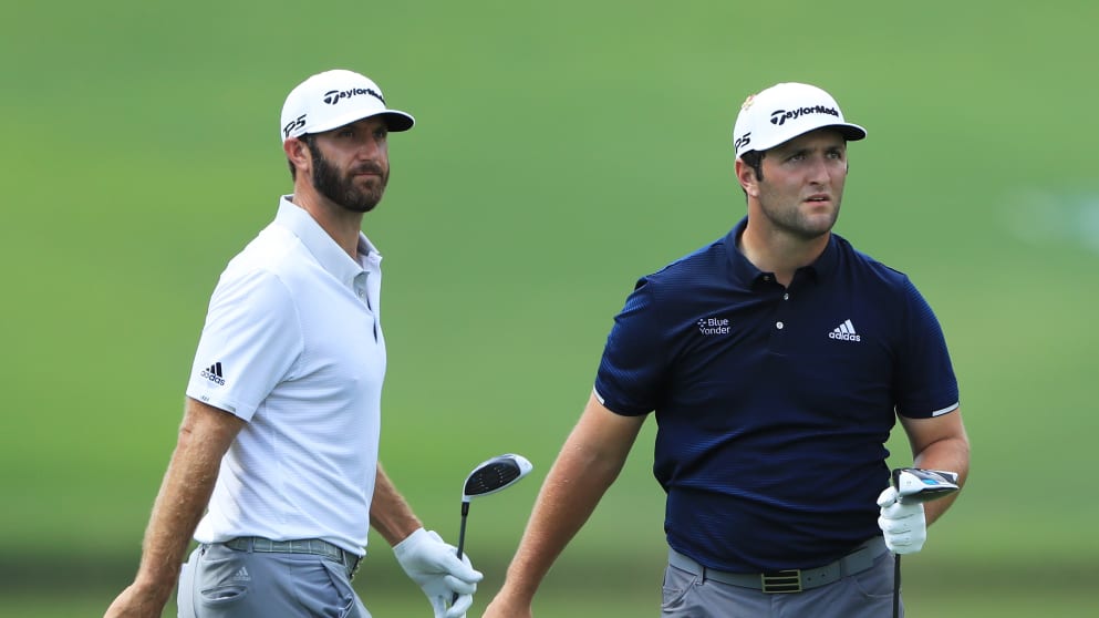 Jon Rahm Dustin Johnson