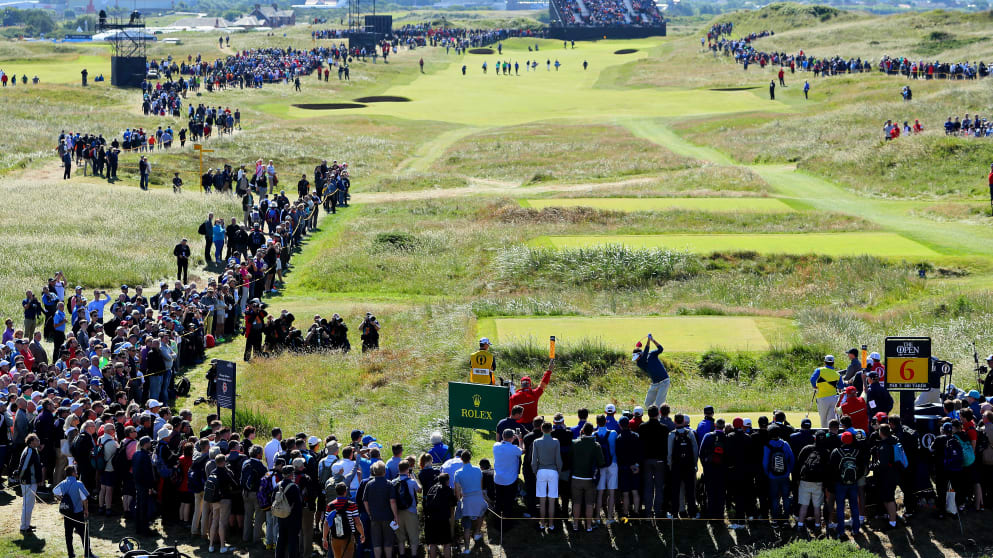 Day One at The Open