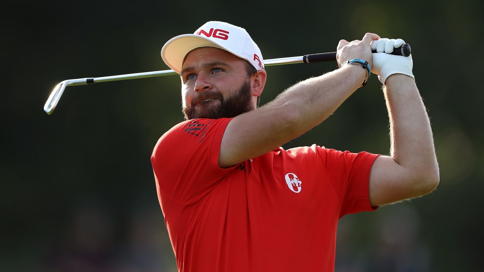 Andy Sullivan during the first round at the BMW SA Open