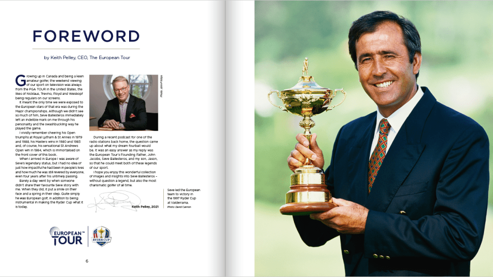 Seve Book Foreword
