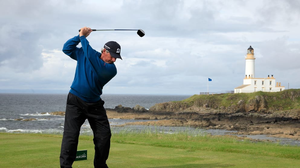 Fred Couples at the Senior Open
