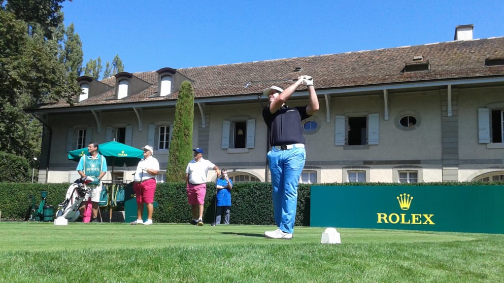 Ricardo Gouveia at the Rolex Trophy