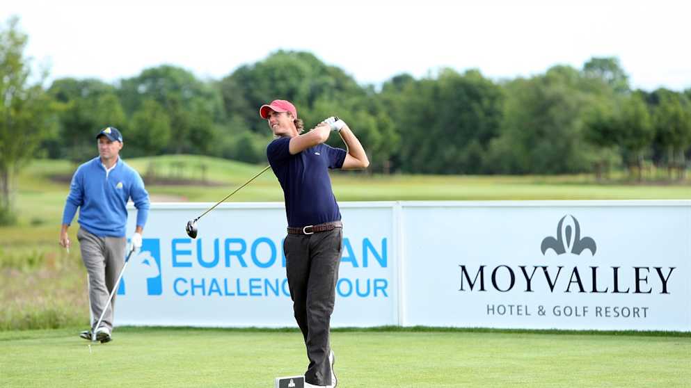 Nicolas Colsaerts as a Challenge Tour player in 2009