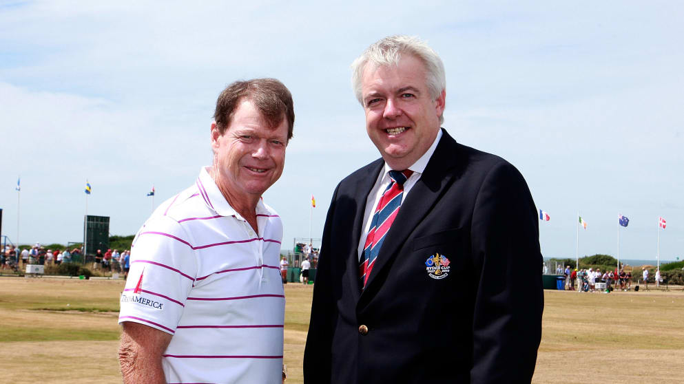  Tom Watson  and Carwyn Jones, First Minister for Wales 