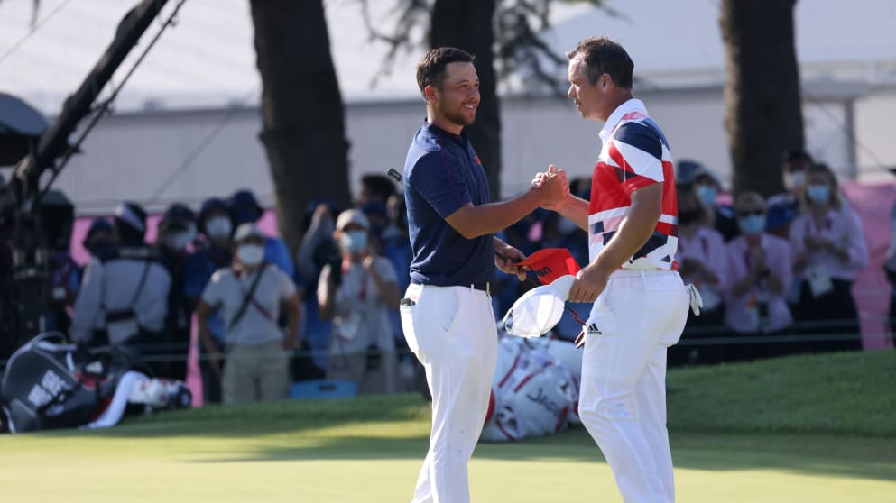 Paul Casey and Xander Schauffele
