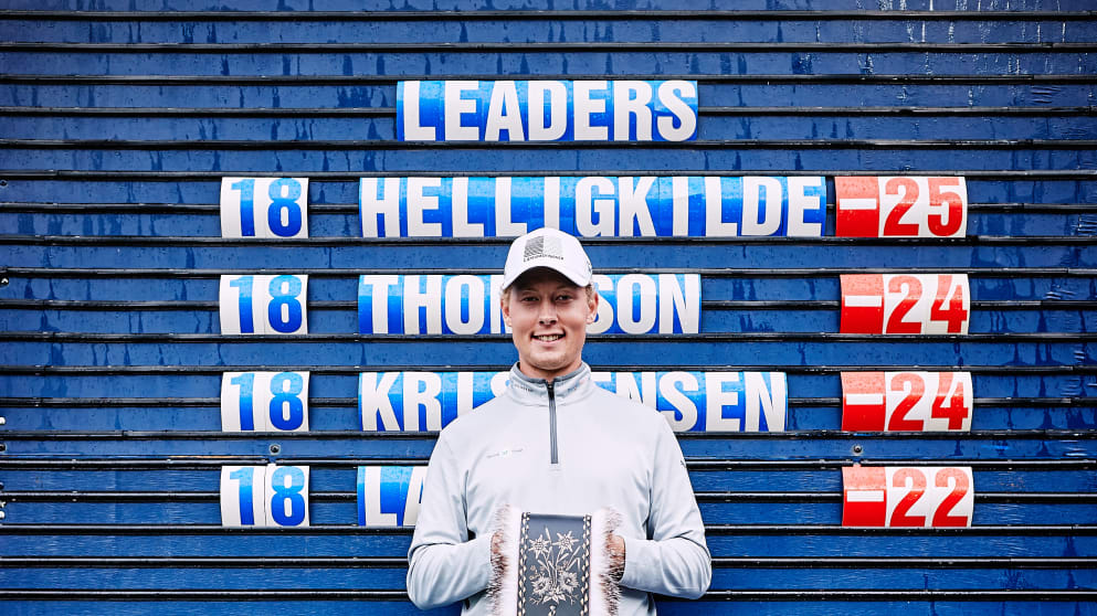 Marcus Helligkilde - swiss challenge winner