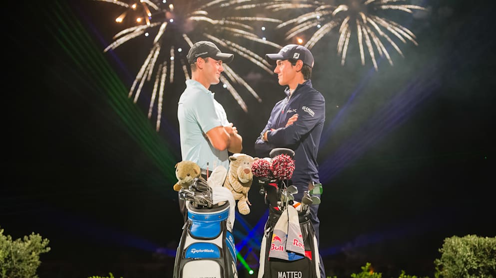 Martin Kaymer and Matteo Manassero in spectacular style at the Maxx Royal Gol & Spa