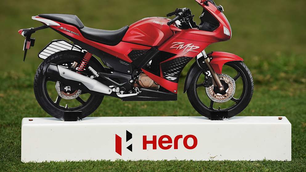 Hero Indian Open tee marker 