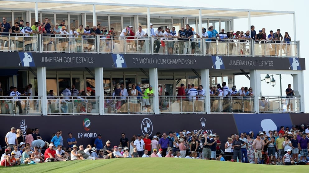 Record crowds at the DP World Tour Championship, Dubai