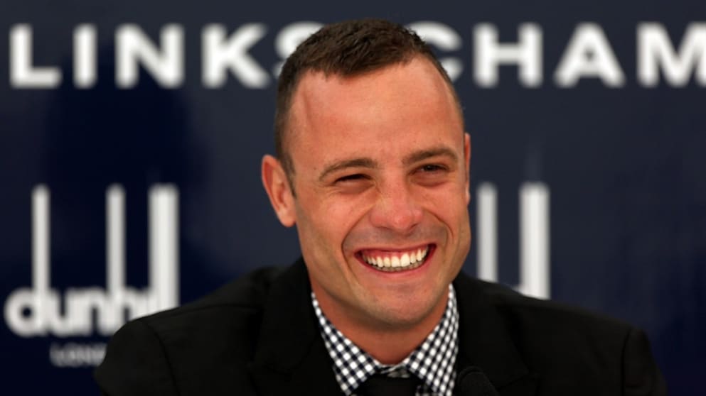 Paralympic gold medallist Oscar Pistorius 