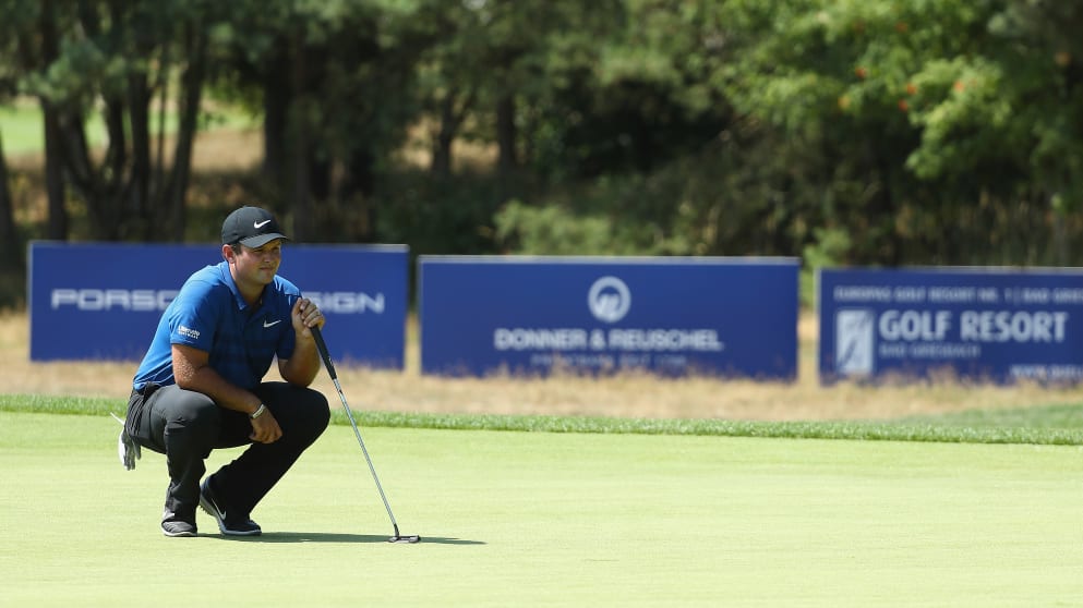 Patrick Reed in Hamburg