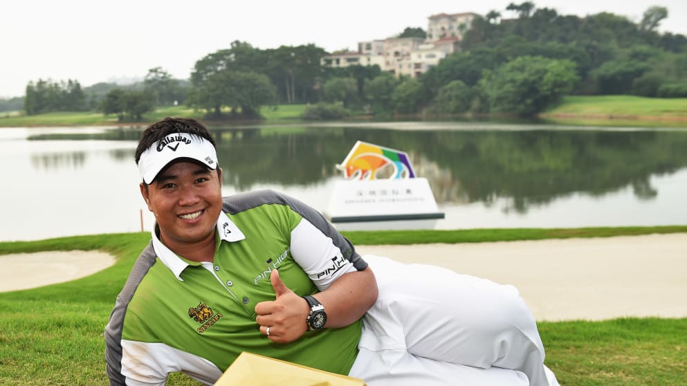 Kiradech Aphibarnrat - the 2015 Shenzhen International Champion