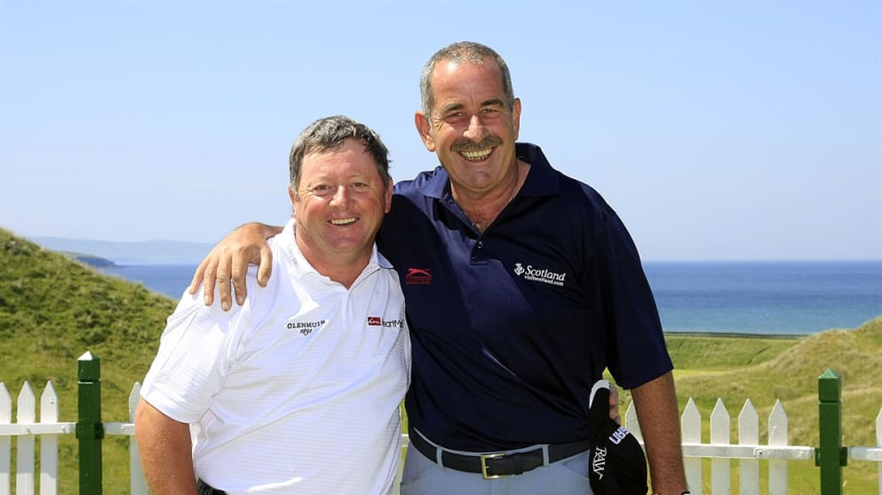 Sam Torrance and Ian Woosnam