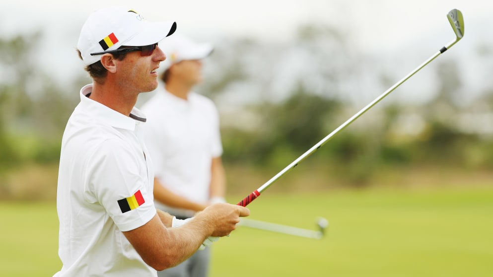 Nico Colsaerts and Thomas Pieters 