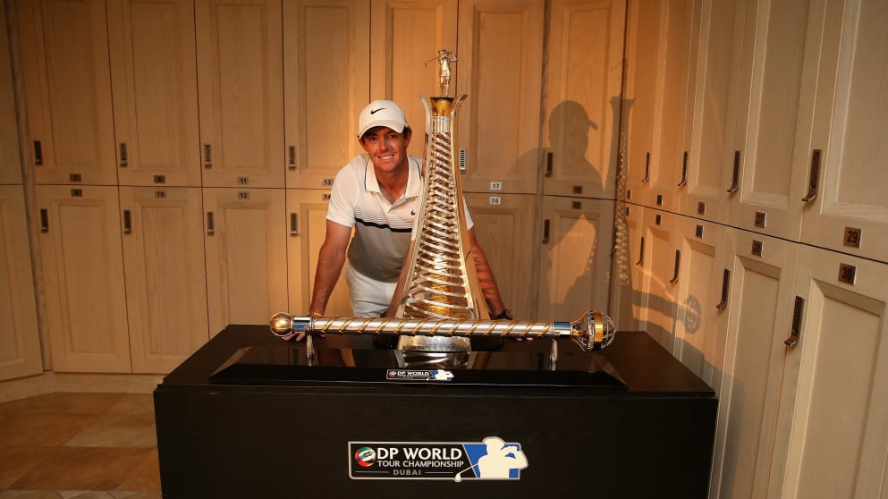 In the Champion's locker