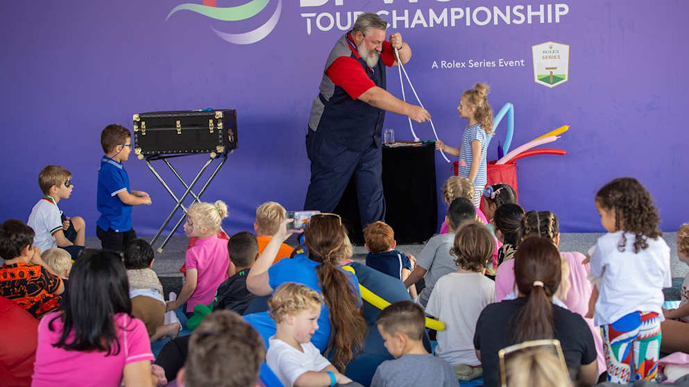 Family Fun at the DP World Tour Championship in Dubai