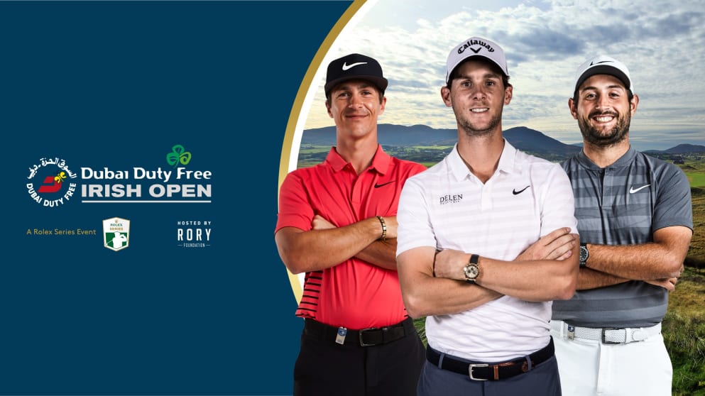 Pieters, Olesen and Levy set for the Dubai Duty Free Irish Open hosted by the Rory Foundation