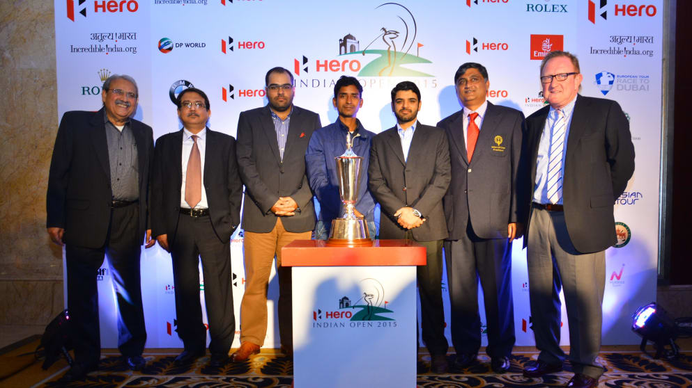 Official launch of the 2015 Hero Indian Open