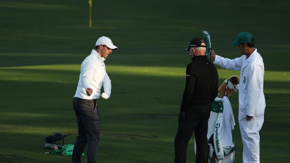 Rory McIlroy Pete Cowen Masters 2021