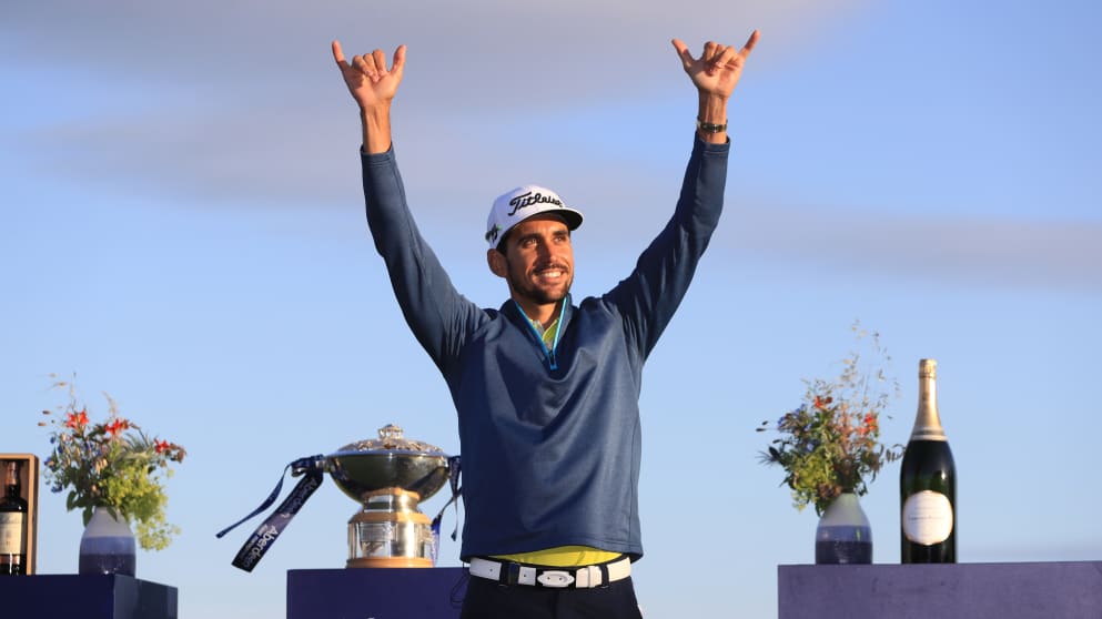 Rafa Cabrera Bello at Dundonald Links