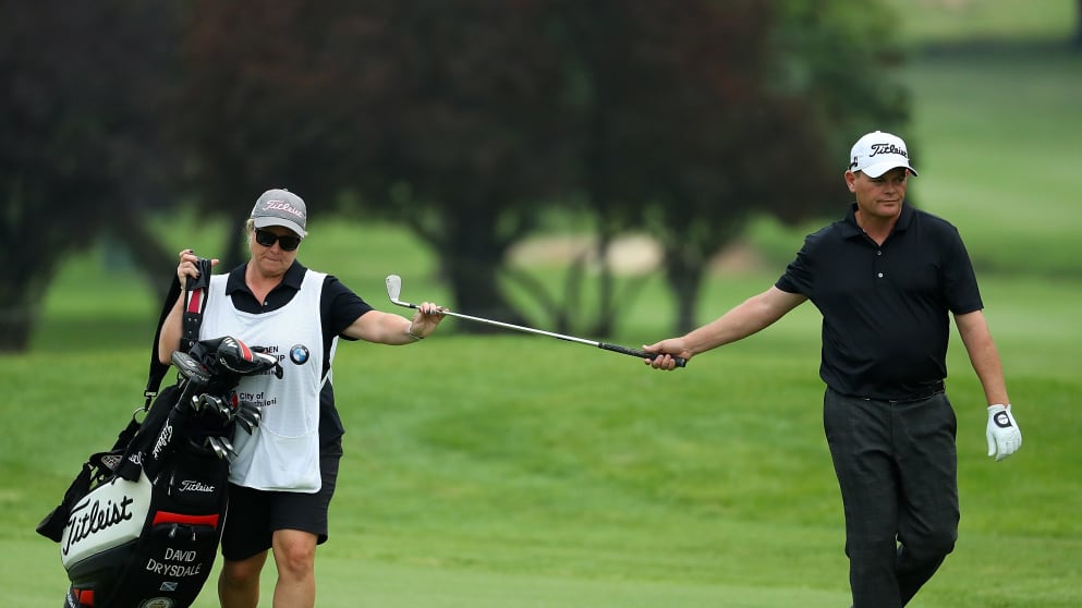David Drysdale during the BMW SA Open