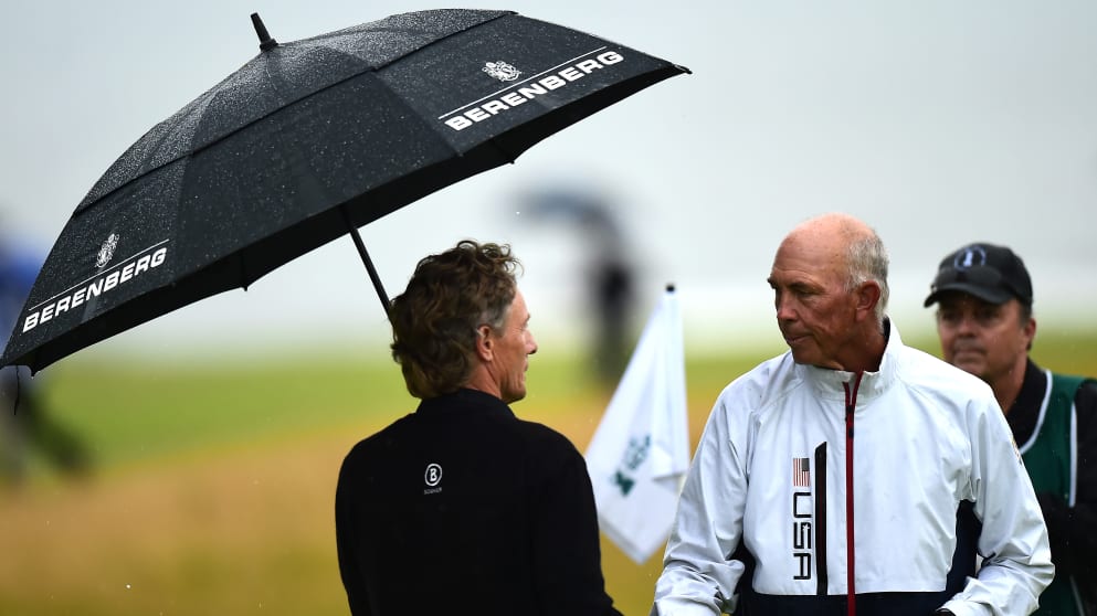  Bernhard Langer and Tom Lehman 