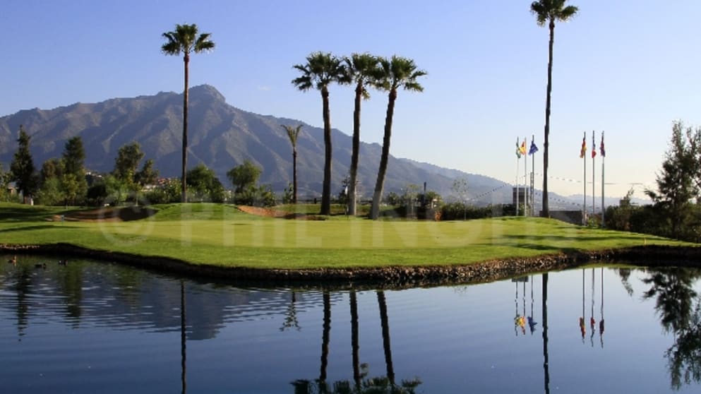 The eighth hole at La Quinta Golf and Country Club