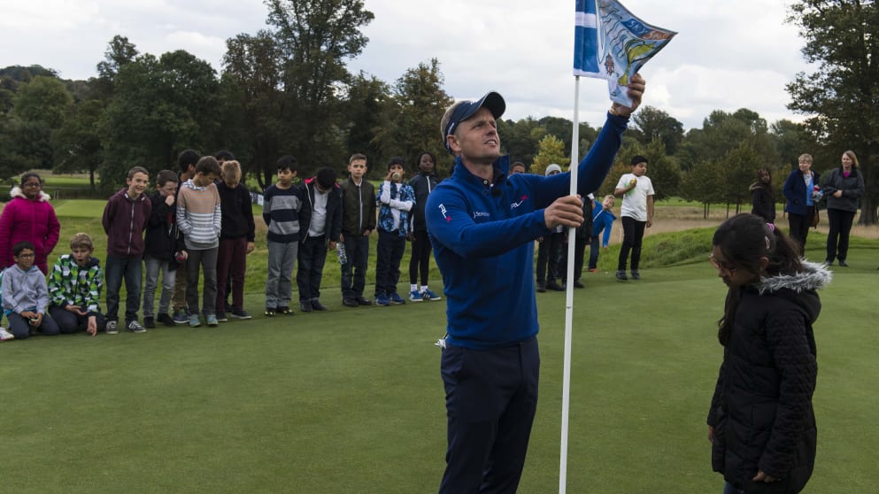 Game changers with Luke Donald and the 16th flag