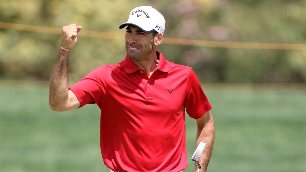 Alvaro Quiros - the winning moment