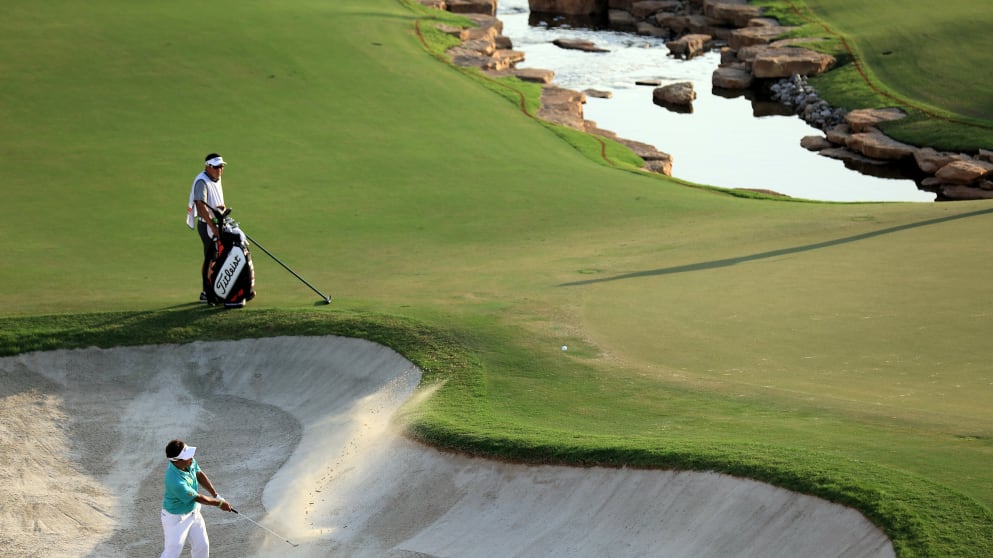 Thongchai Jaidee on Jumeirah Golf Estates' Earth Course