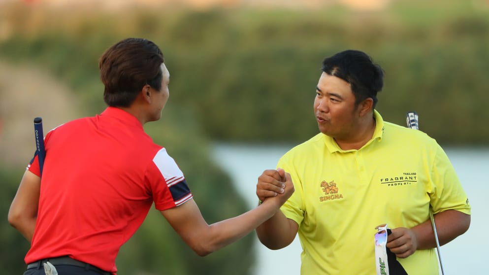 Jeunghun Wang and Kiradech Aphibarnrat