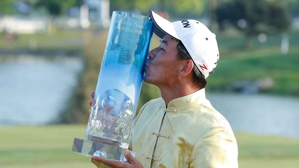 Wu Ashun - the 2015 Volvo China Open Champion