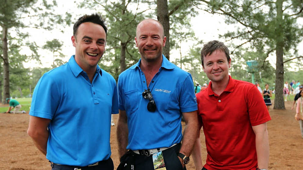  Anthony McPartlin, Alan Shearer and Declan Donnelly 