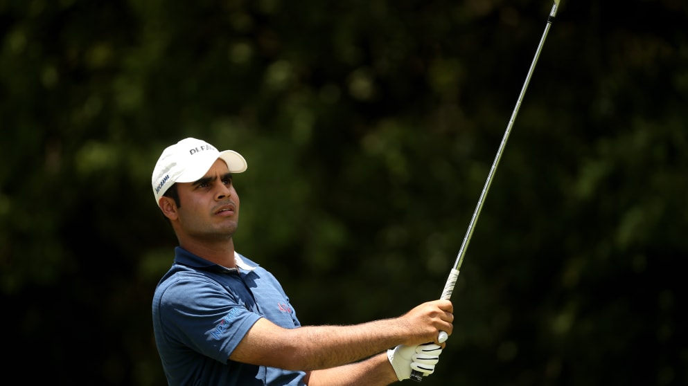 Shubankar Sharma - leads into the final round of the Joburg Open