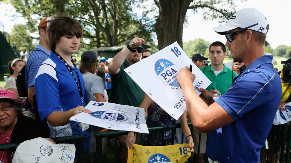 Henrik Stenson was highlighted by the media as both favourite and dark horse...